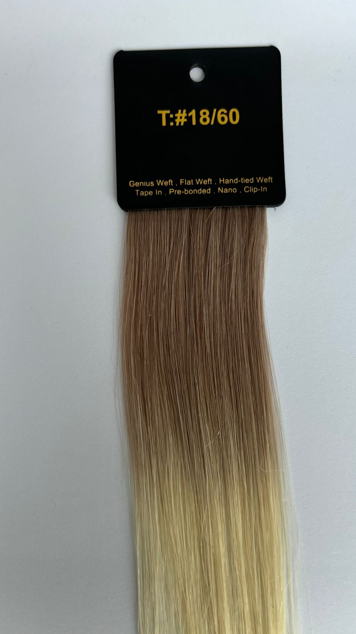 Farveprøve T:#18/60 Blond med mørk bund