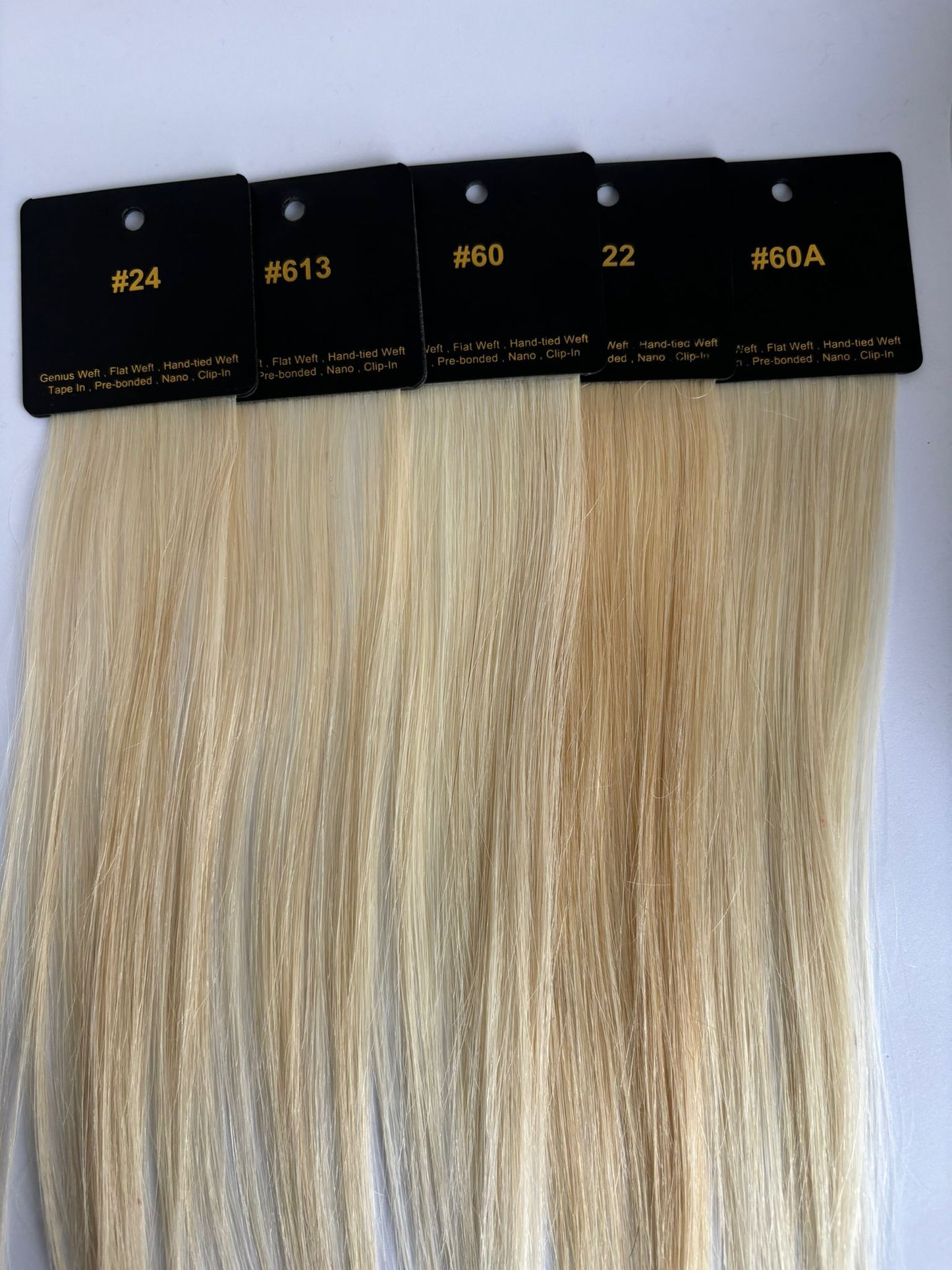 Hair extensions #22 - Gyldenblond (varm blond)