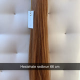 Rødbrun hestehale på 100 g og 66 cm